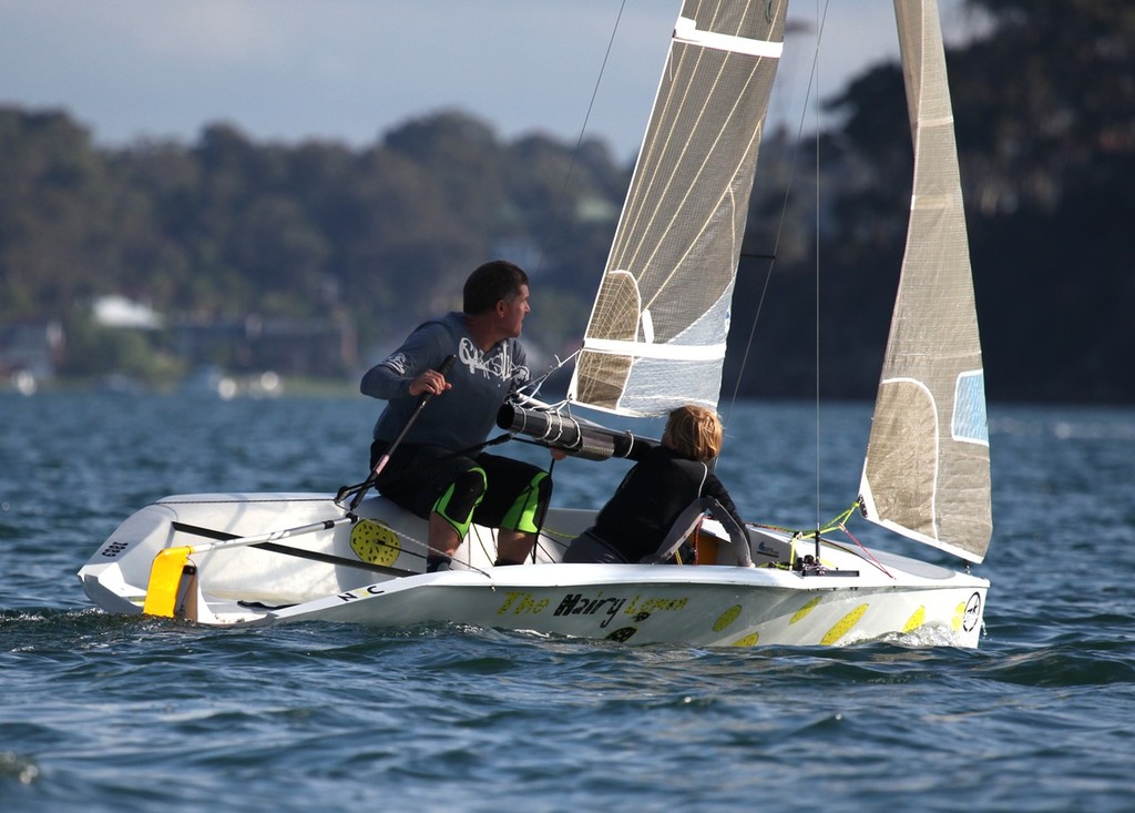 David & Henry Stabback on Hairy Lemon winner on Handicap. NS14 New South Wales Championship 2011 <br />
 © Michael Chittenden 